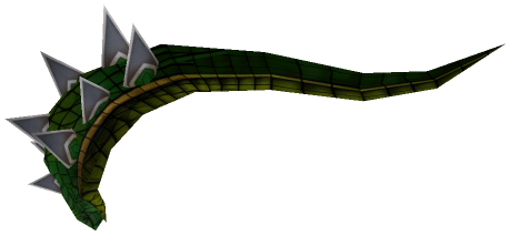"Monster - Mace, Standard Serpent Green"