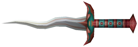 "Monster - Dagger, Badass Red"