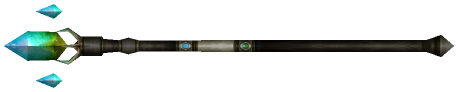 "Monster - Staff, Jeweled D01 Green"