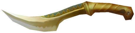 Searing Golden Blade