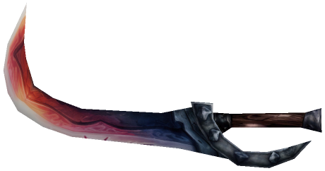 "Monster - Sword2H, Horde Curved Black"