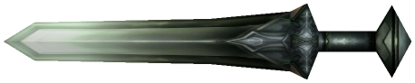 "Monster - Sword1H, Dark Short Sword"