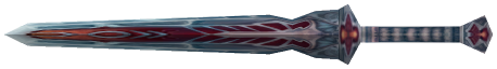 "Monster - Sword2H, Red White Broad"