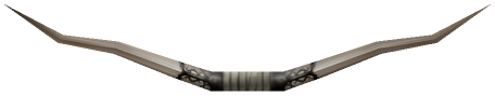 "Monster - Bow, White"