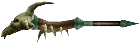 "Monster - Wand, Horde Demon Skull"