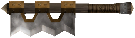 "Monster - Axe, Horde B03 Copper"