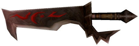 "Monster - Sword, Horde Sword B04 Black"