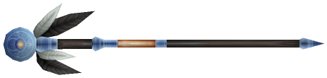 "Monster - Staff, Feathered Invert - Glow Black High"