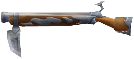 "Monster - Gun, Tauren Blade Silver"