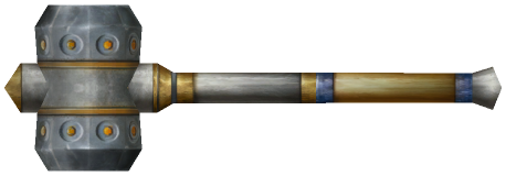 "Monster - Mace2H, Maul B02 Silver"