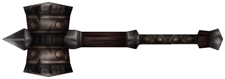 "Monster - Mace2H, Horde Hammer A03 Dark"