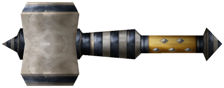 "Monster - Mace, Hammer Blue Mighty"