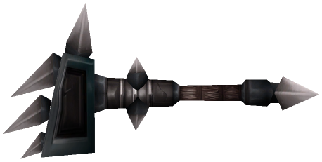 "Monster - Mace2H, Horde Black Spiked Badass"