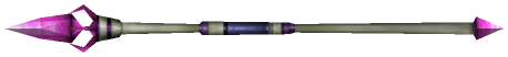 "Monster - Staff, Ornate Jeweled Staff - Purple Low Purple Glow"