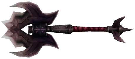 "Monster - Axe, 2H Horde Massive Spiked"