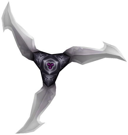 Monster - Glaive - 3 Blade Black