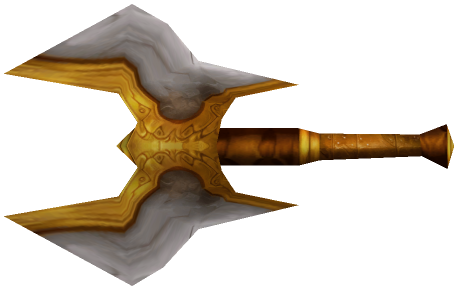 "Monster - Axe, Horde C01 Gold"