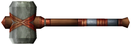 "Monster - Mace2H, War Maul"