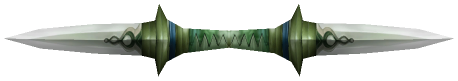 Monster - Glaive - 2 Blade B03 Green