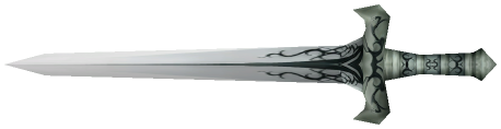 "Monster - Sword, Longsword Exotic Black - Low Red Flame"