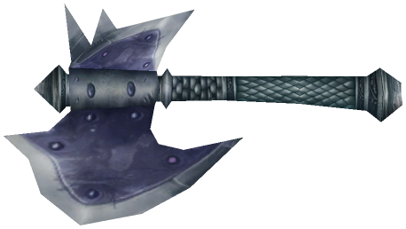 "Monster - Axe, Horde C04 Purple"