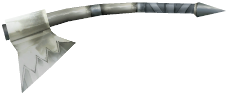 "Monster - Axe, 2H War A03 White"