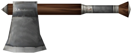 "Monster - Axe, Metal Basic"