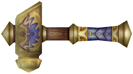 "Monster - Mace, Ornate Metal Hammer"