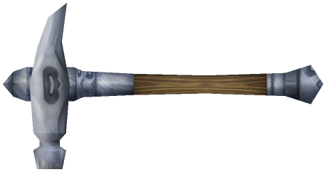 "Monster - Mace, Basic Metal Hammer"