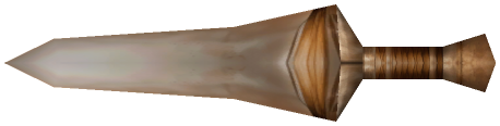 "Monster - Sword, Short Rusty"